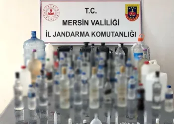 100 litre sahte içki ele geçirildi