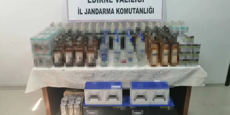 Edirne’de kaçakçılık operasyonu