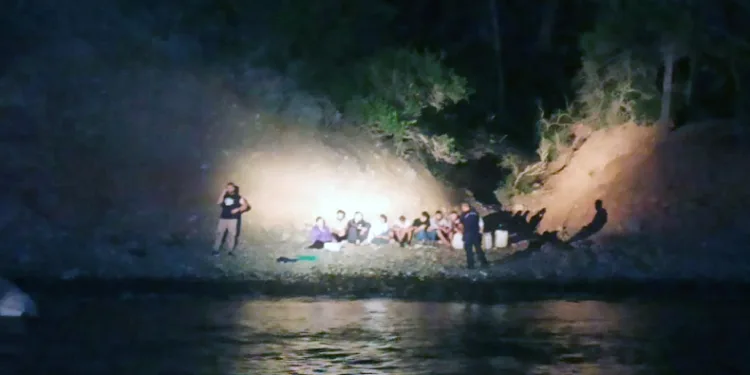 Fethiye’de 9 düzensiz göçmen yakalandı
