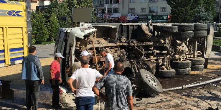 Kayseri’de faciadan dönüldü