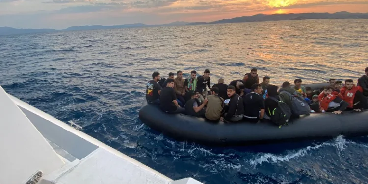 Aydın’da 39 düzensiz göçmen kurtarıldı