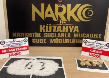 Kütahya’da uyuşturucuyla yakalanan şüpheli tutuklandı