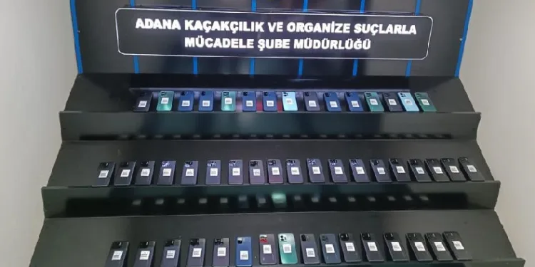 Adana’da kaçakçılık operasyonu