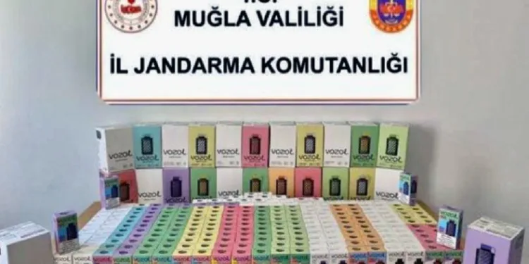 Kaçak elektronik sigara ele geçirildi