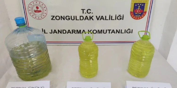 Mazot hırsızları yakayı ele verdi
