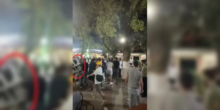Bursa’da meydan muhaberesi gibi kavga