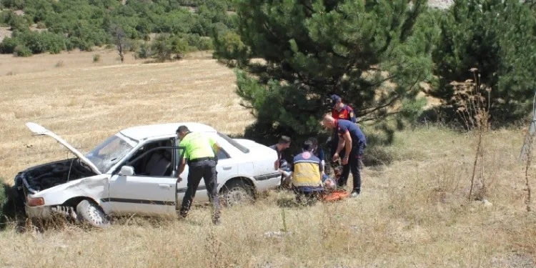 Tavşanlı’da trafik kazası