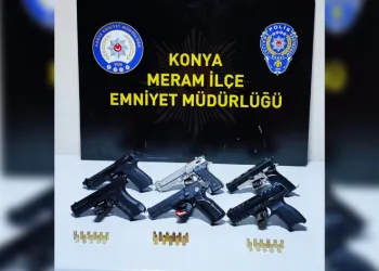Konya’da düğün magandaları yakın takipte
