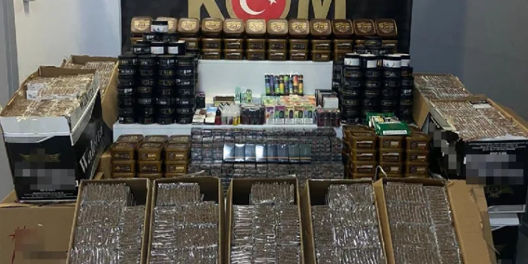 Isparta’da kaçakçılık operasyonu