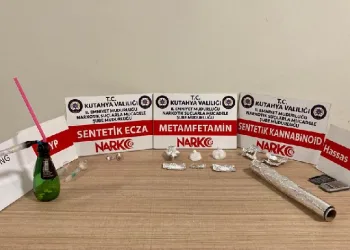 Kütahya’da uyuşturucu operasyonu