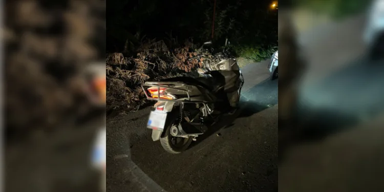 2 motosiklet kafa kafaya çarpıştı