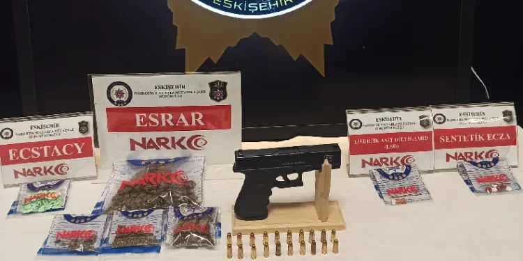 Eskişehir’de uyuşturucu operasyonu