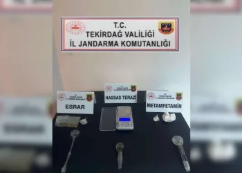 Tekirdağ’da uyuşturucu operasyonu