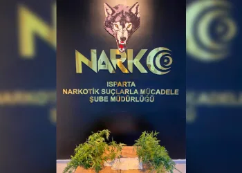 Isparta’da uyuşturucu operasyonu