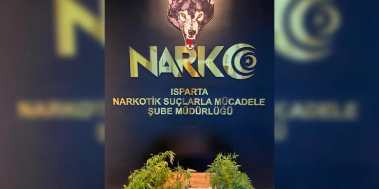 Isparta’da uyuşturucu operasyonu