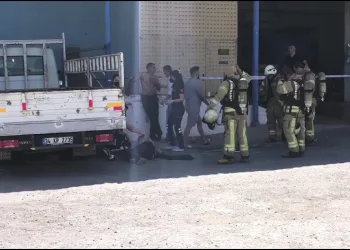 İş yerinde kimyasal madde sızıntısı