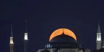 “Süper Ay” manzaraları