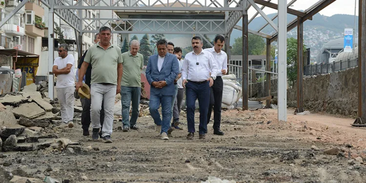 Gökdere’de çalışmalar devam ediyor