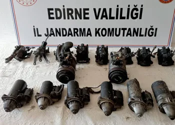 Araç şarj dinamosu ele geçirildi