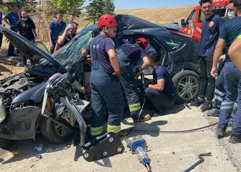 Cenaze dönüş yolunda kaza
