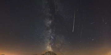 Erciyes’te Perseid Meteor Yağmuru