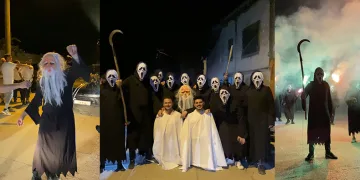 Film sahnelerini aratmayan damat eğlencesi