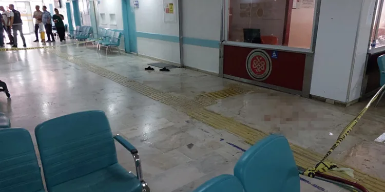 Hastanede silahlı kavga