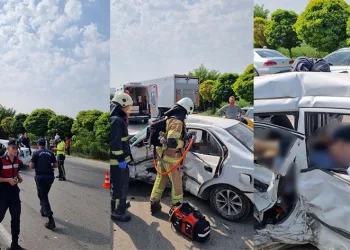 Bursa’da feci trafik kazası