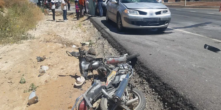 Konya’da otomobil ile motosiklet çarpıştı