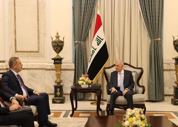 Bakan Fidan, Irak Cumhurbaşkanı ile görüştü
