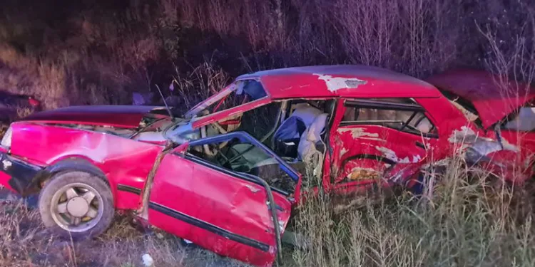 Otomobillerin çarpışması sonucu 5 kişi yaralandı