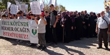 Orhaneli halkı suyunu, toprağını, ağacını koruyor