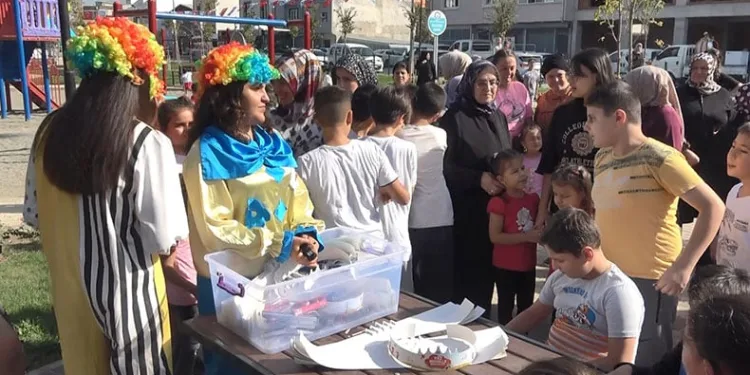 Ayçiçeği Çocuk Parkı hizmete açıldı