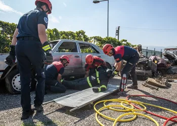 İtfaiyenin her eğitimi gerçek gibi tatbikat
