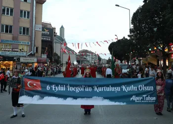 İnegöl’de Kurtuluş coşkusu yaşandı