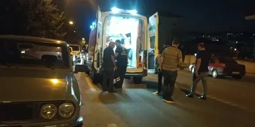 Elindeki tüfek ateş aldı, kendini vurdu