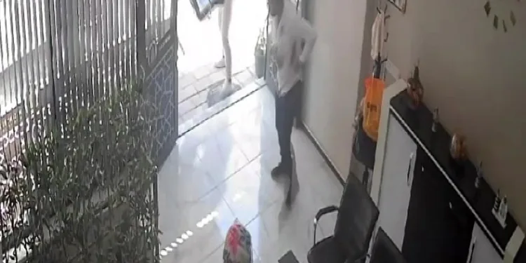 Kayınpeder damadına dehşeti yaşattı