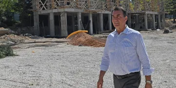 Emek spor tesisi hızla yükseliyor