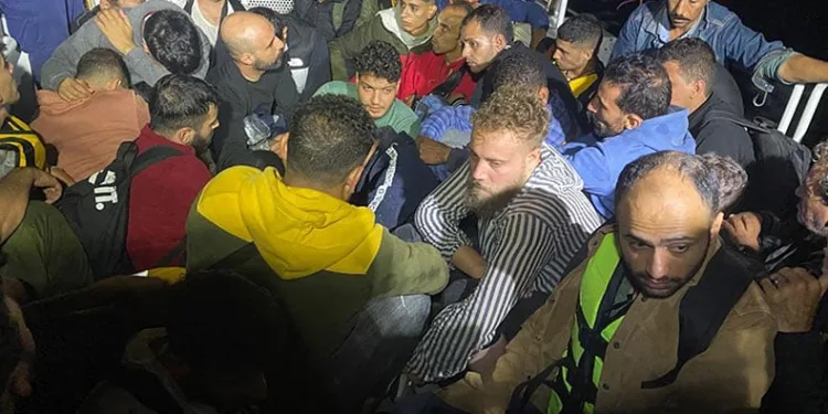 Datça’da 40 düzensiz göçmen yakalandı