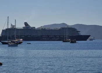 Dev gemi, yeniden Bodrum’da