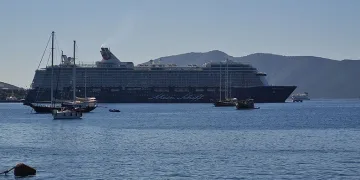 Dev gemi, yeniden Bodrum’da