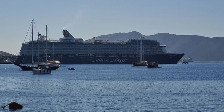 Dev gemi, yeniden Bodrum’da