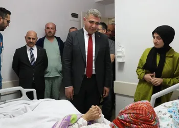 Şehit annesini yalnız bırakmadı