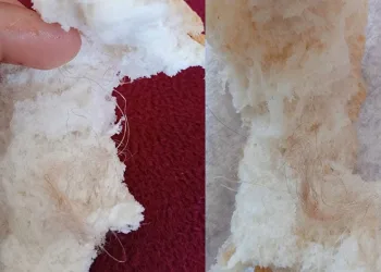 Ekmeğin içinden bir avuç çuval ipi çıktı