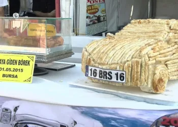 Togg böreği görenlerin iştahını kabarttı