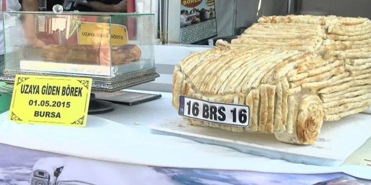 Togg böreği görenlerin iştahını kabarttı