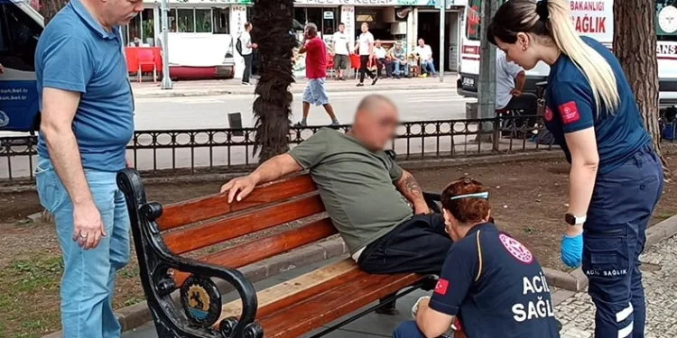 Anıtpark’ta yine sarhoş vakası