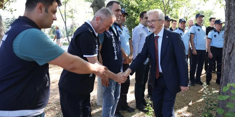 Başkan Erdem zabıta teşkilatının 197. yaşını kutladı