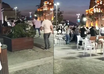 Bursa’da kılıçlı sokak muharebesi