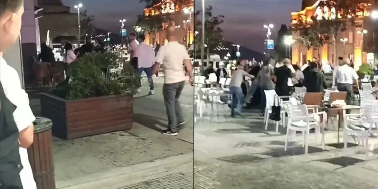 Bursa’da kılıçlı sokak muharebesi